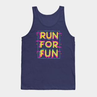 run for fun Tank Top